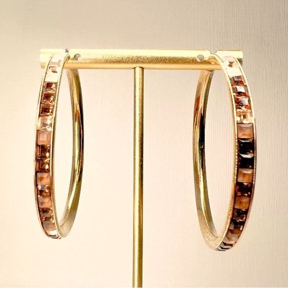 Atelier Swarovski Viktor and Ralph hoop earrings - Picture 1 of 3